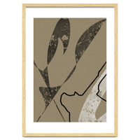 Black Line Minimalist Abstract