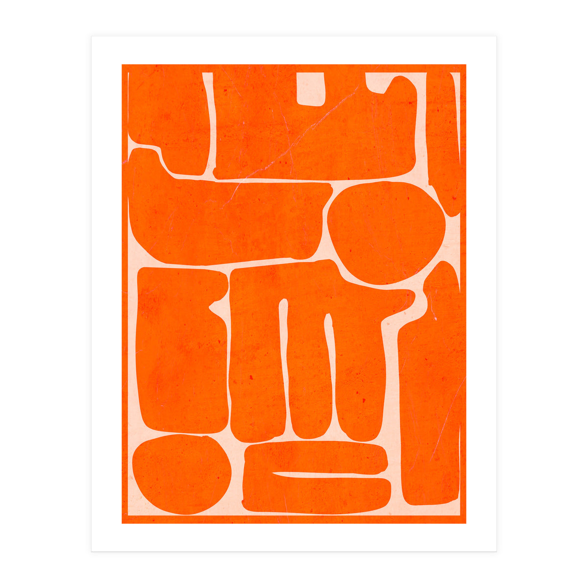 Modern Abstract Minimal Shapes 162  (Print Only)