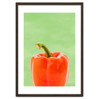 Red Bell Pepper, Fresh Kitchen Art, Capsicum Chilli