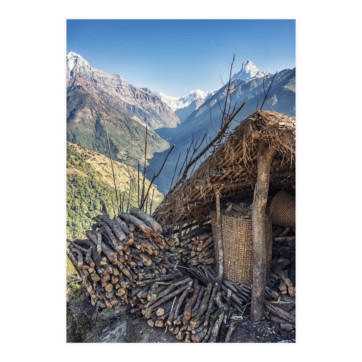 On the way to Annapurna (Print Only)