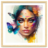 Holi Glow Hindu Portrait thumbnail