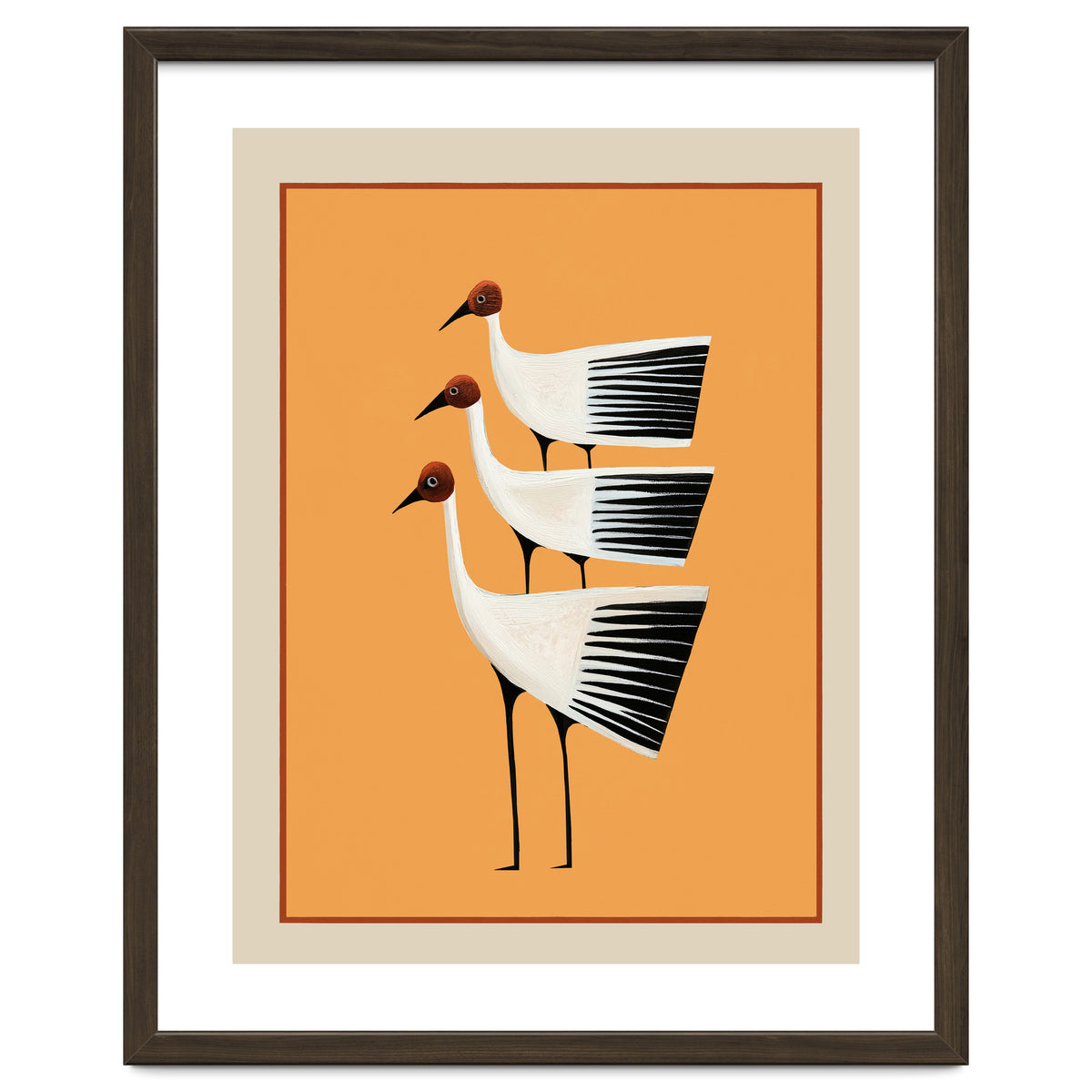 Striped Bird Trio II