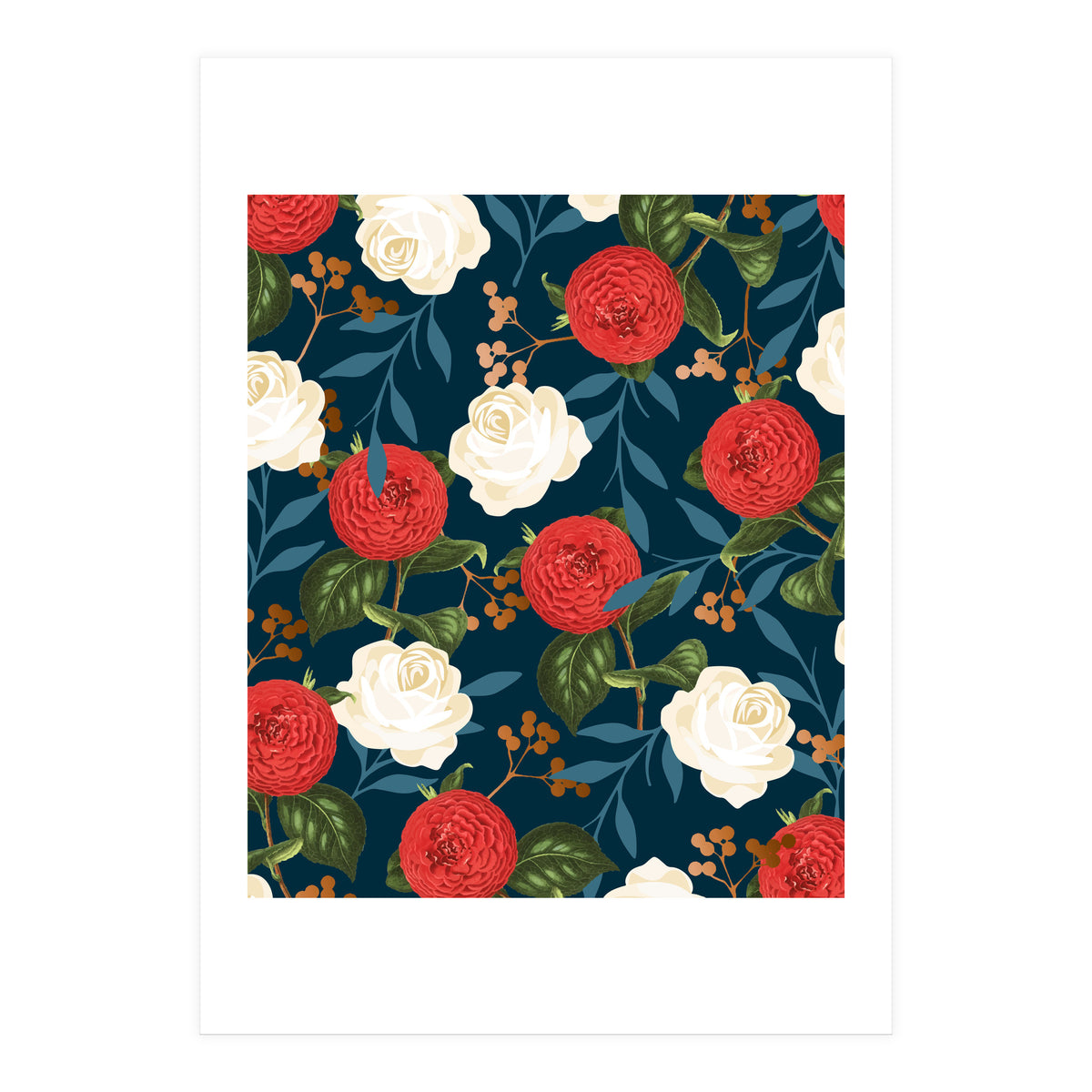 Floral Obsession || #society6 #decor #buyart (Print Only)