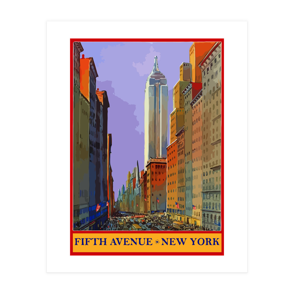 Fifth Avenye, New York (Print Only)