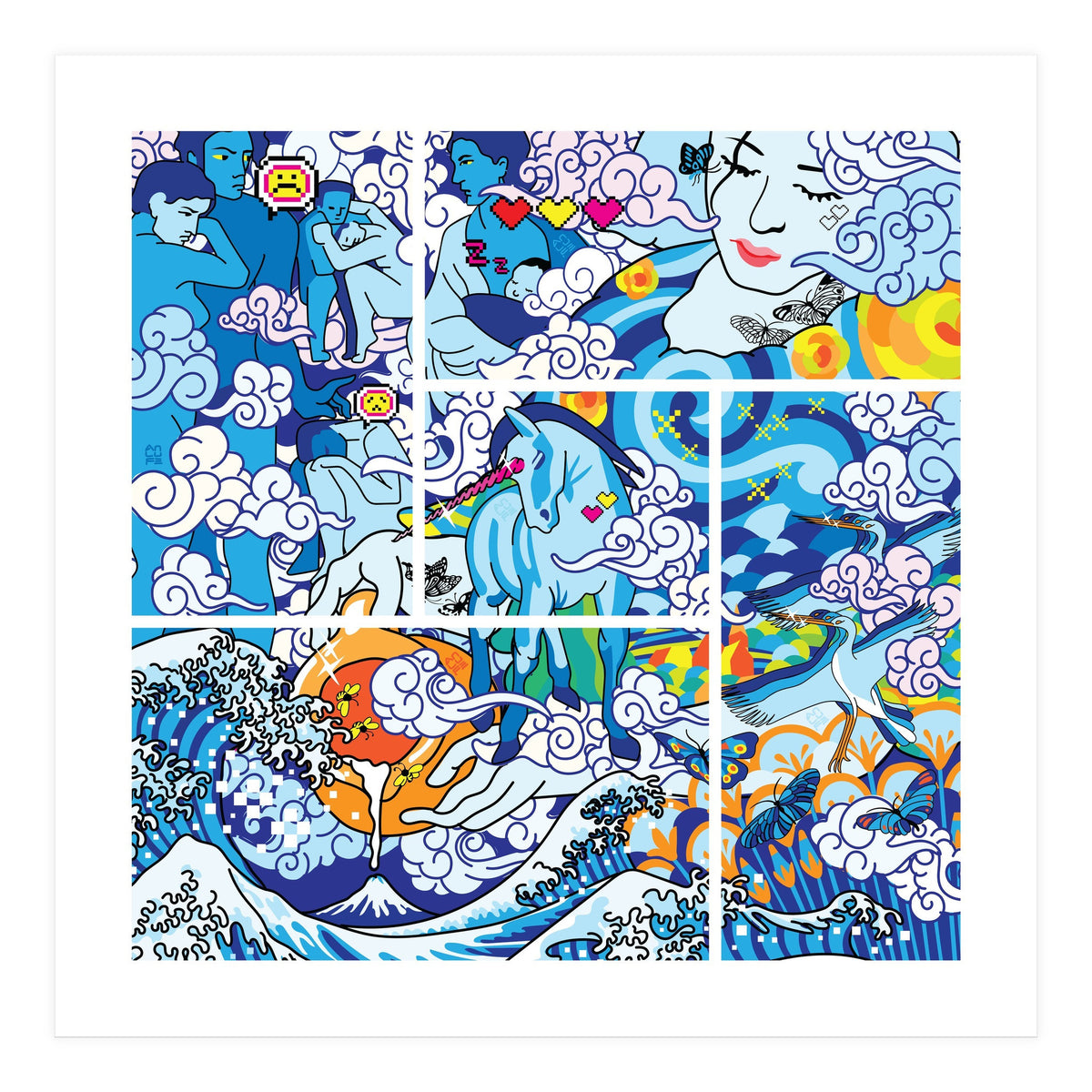 True Blue (Print Only)