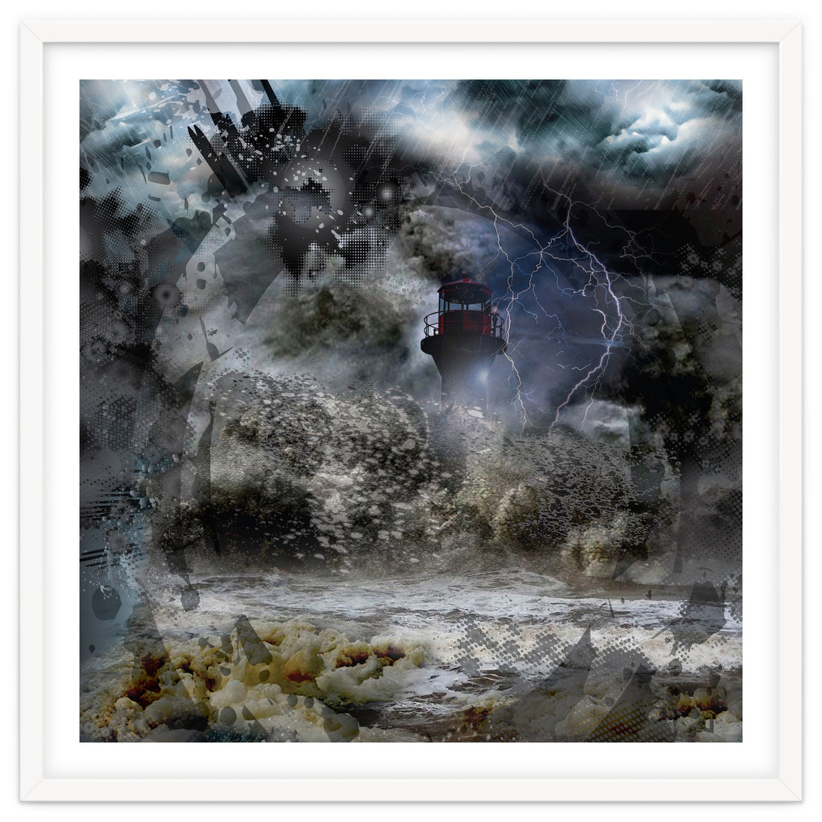 Lighthouse Storm