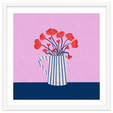 Poppies – pink and blue thumbnail