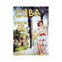 Cuba Holiday Island (Print Only)