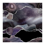 Black & Silver Glitter Agate Texture 01  (Print Only) thumbnail