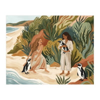 Penguin Friends By The Sea (Print Only)