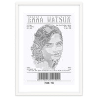 Receipt Art Emma Watson