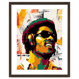 Stevie Wonder Colorful Abstract Retro Art thumbnail