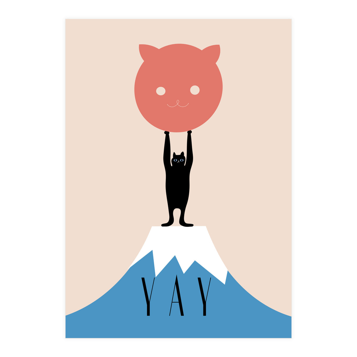 YAY - Powerful Cat (Print Only)
