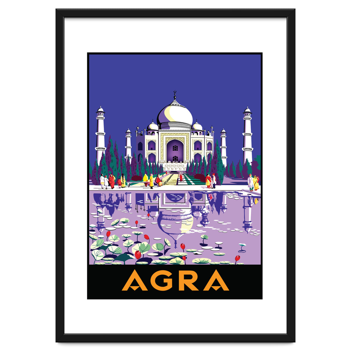 Agra, Taj Mahal, India
