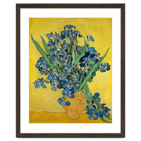 Irises. Date: May 1890, Saint-Rémy-de-Provence. Dimensions: 92.7 cm x 73.9 cm, 111.5 cm x 92.9 cm.