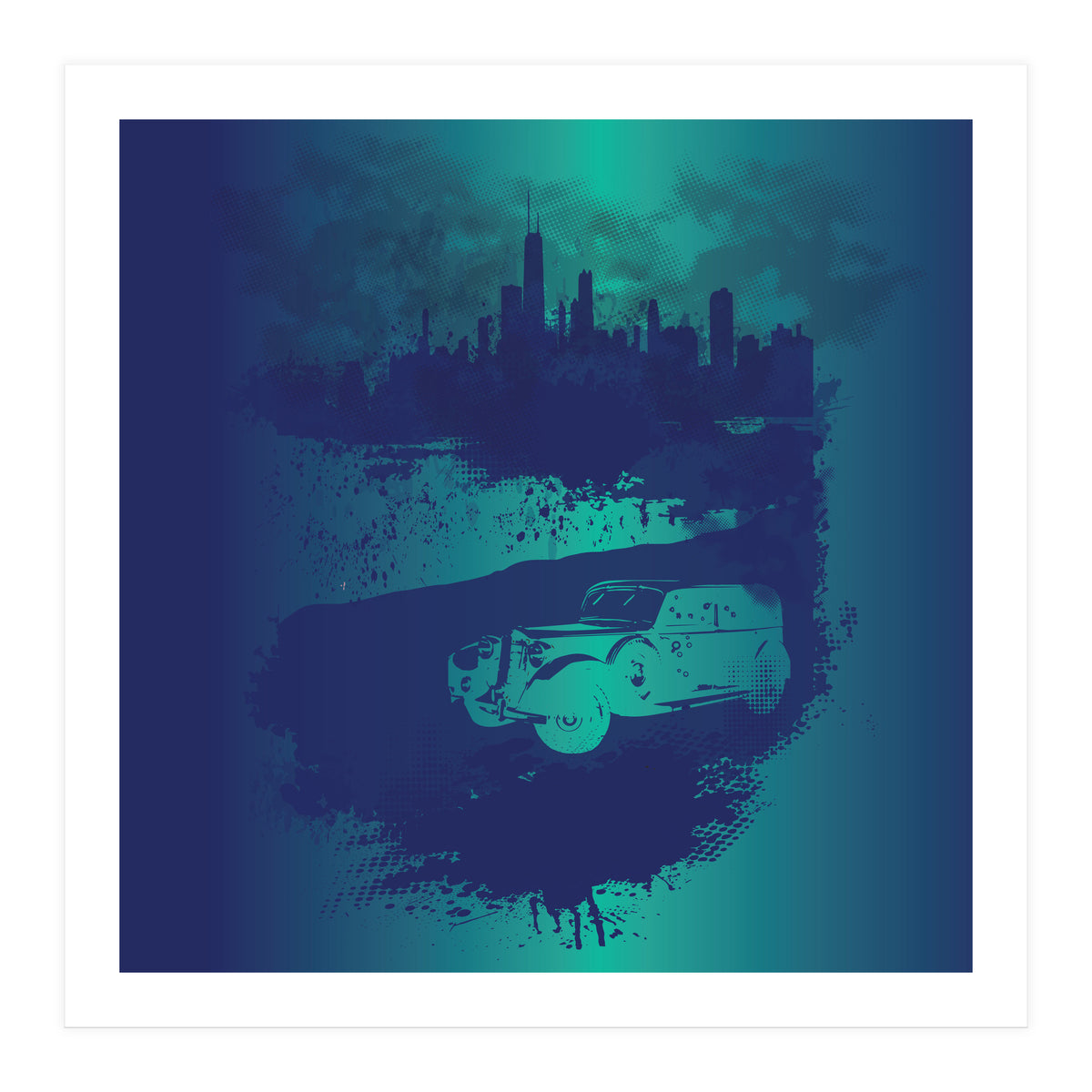 Vintage Chicago  (Print Only)