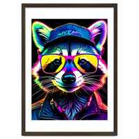 Raccoon In Glasses