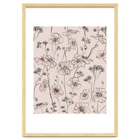 Wild Roses Floral Pattern