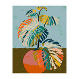 Colorful Monstera Leaves (Print Only) thumbnail