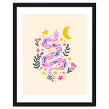 Lunar Snake  - lavander and cream thumbnail
