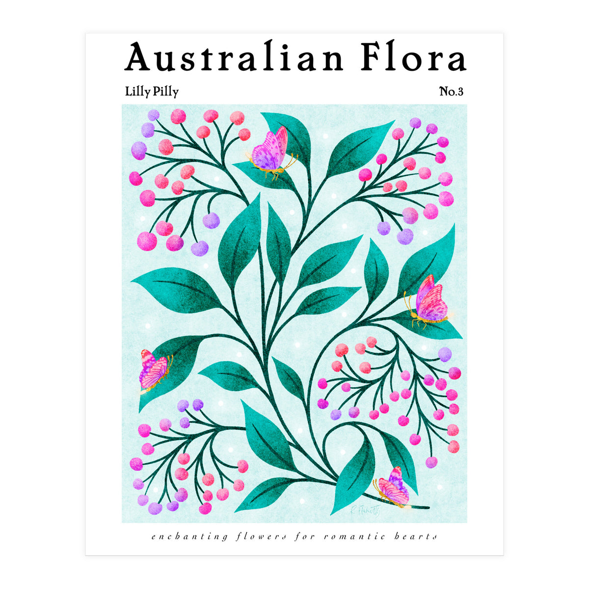 Australian Flora: Lilly Pilly (Print Only)