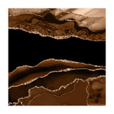 Brown & Gold Agate Texture 11 (Print Only) thumbnail