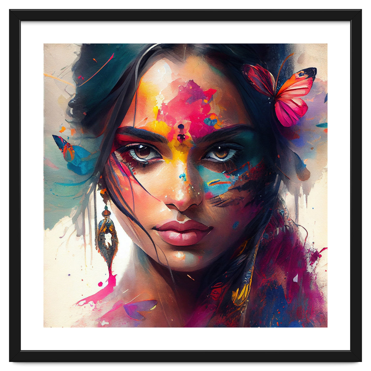 Festival Glow Hindu Portrait