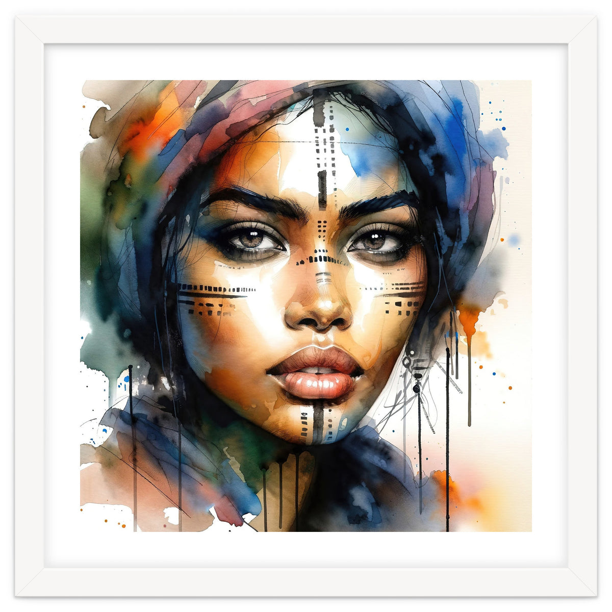 Tribal Muse Portrait