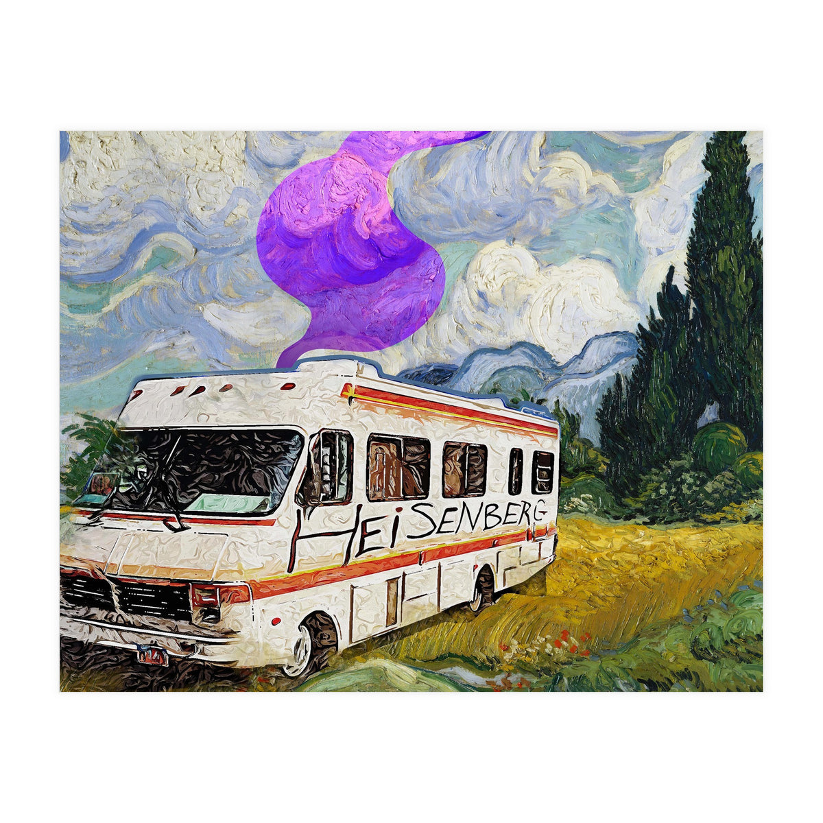 Heisenberg Impressionist (Print Only)