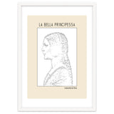 La Bella Principessa – Leonardo Da Vinci Ascii Art thumbnail