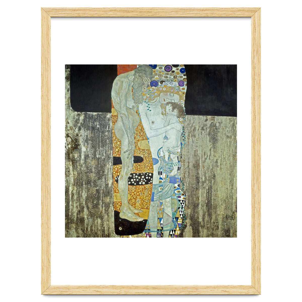 'The Three Ages of Woman', 1905, Oil on canvas, 180 x 180.