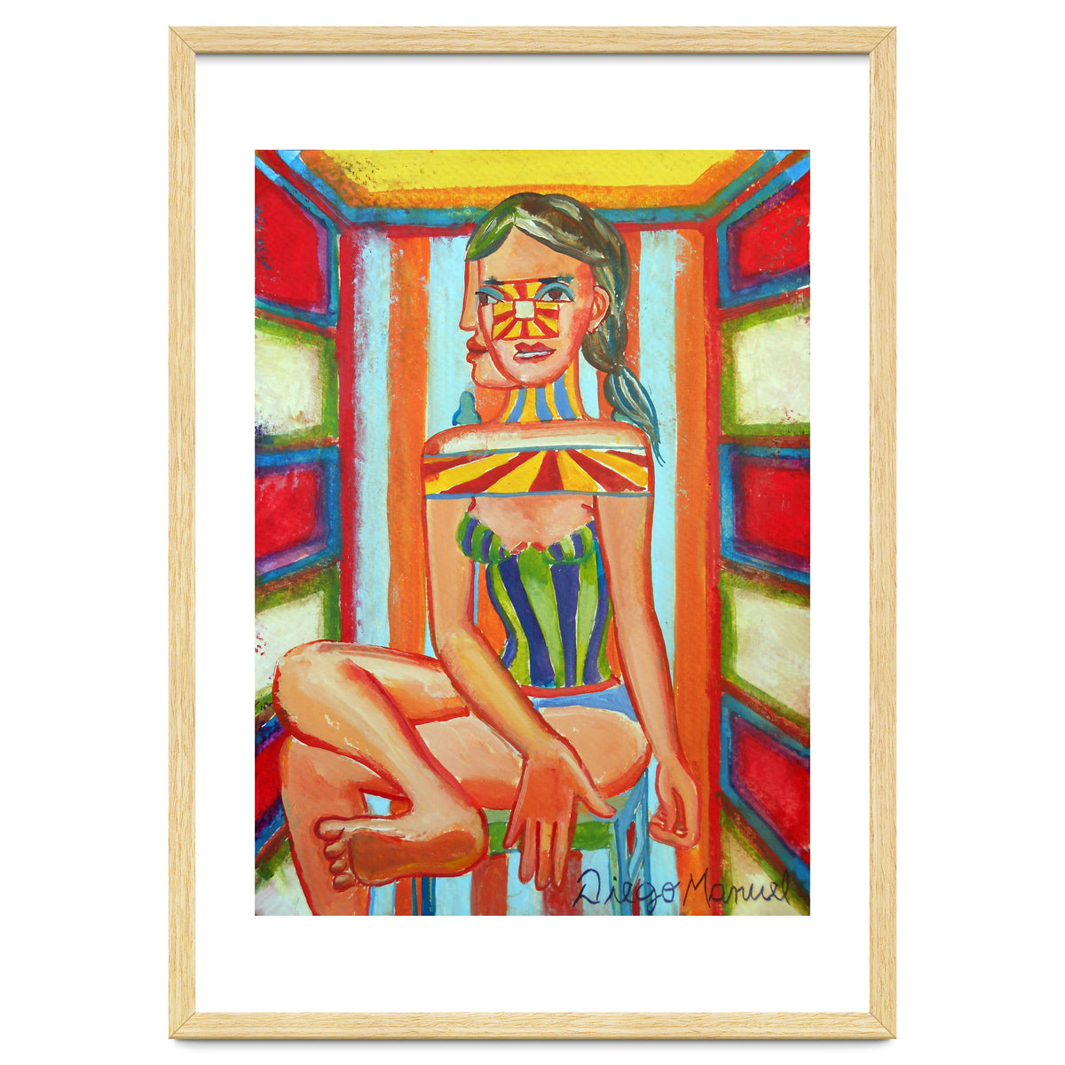 Mujer En La Silla 10