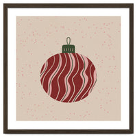 Christmas Globe with swirls