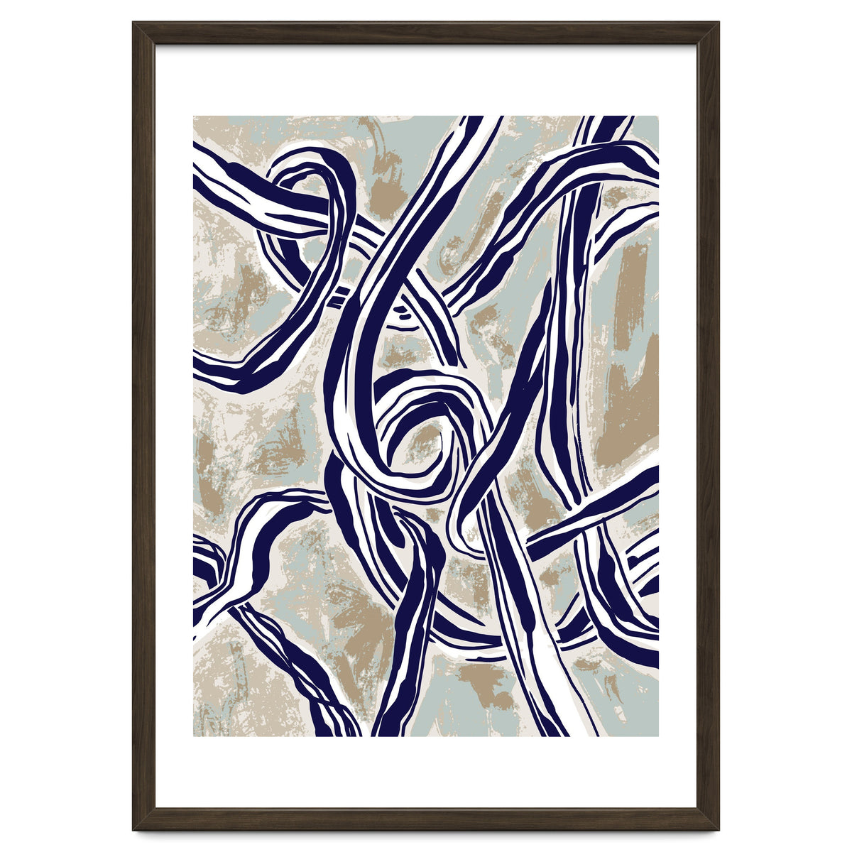 Follow the lines Abstract knots