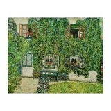 Forsthaus in Weissenbach am Attersee - Forestry house   in Weissenbach on Attersee-Lake,1912. (Print Only) thumbnail