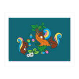 Friendly squirrels (Print Only) thumbnail