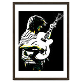 Pat Metheny American Jazz Guitarist Legend in Pop Art thumbnail