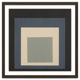 JOSEF ALBERS - HOMAGE TO THE SQUARE BEIGE GREY BLACK HIGH RESOLUTION thumbnail