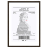 Receipt Art Adele thumbnail