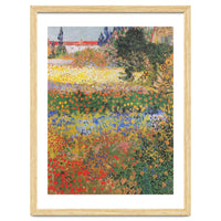 Vincent van Gogh – Flowering Garden – Classic Floral Masterpiece