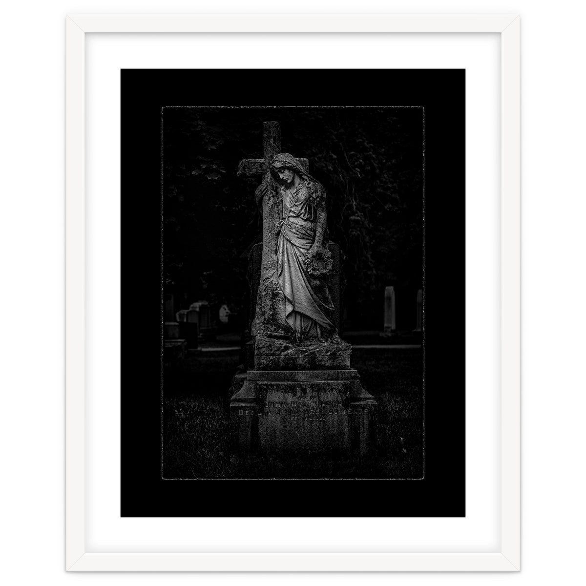 Tombstone Shadow No 34 with Border