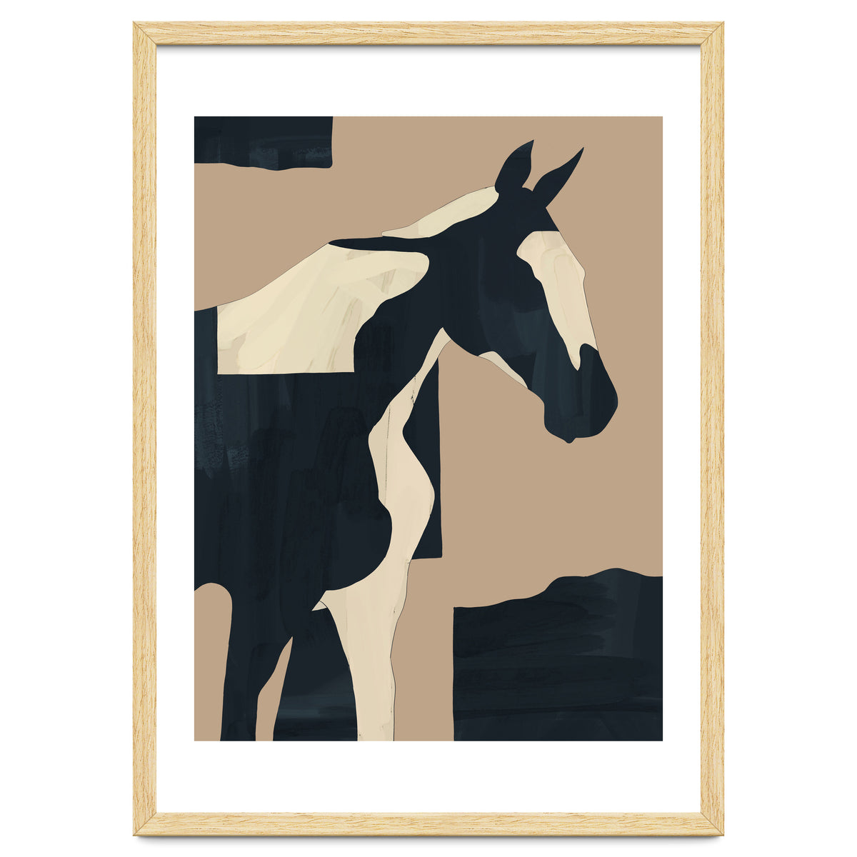 Abstract Minimal Horse 7