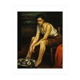 Julio Romero de Torres / 'La chiquita piconera', 1930, Oil on canvas, 100 x 80 cm. (Print Only) thumbnail