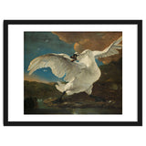 The Threatened Swan. The Threatened Swan; Interpreted later as an Allegory on Johan de Witt. Dati... thumbnail