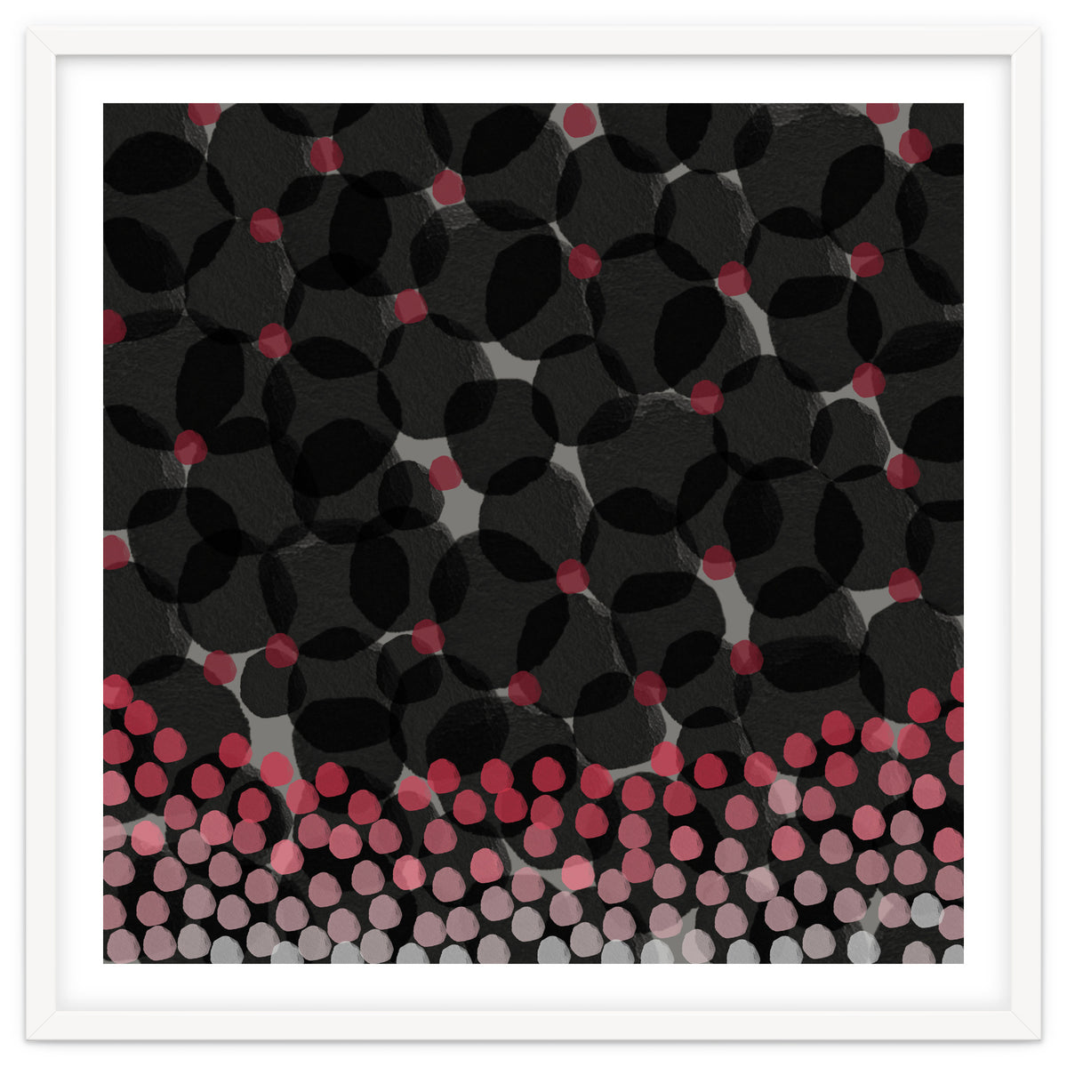 Dark Watercolor Florals