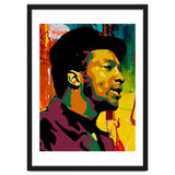 Fred Hampton Colorful Abstract Art thumbnail