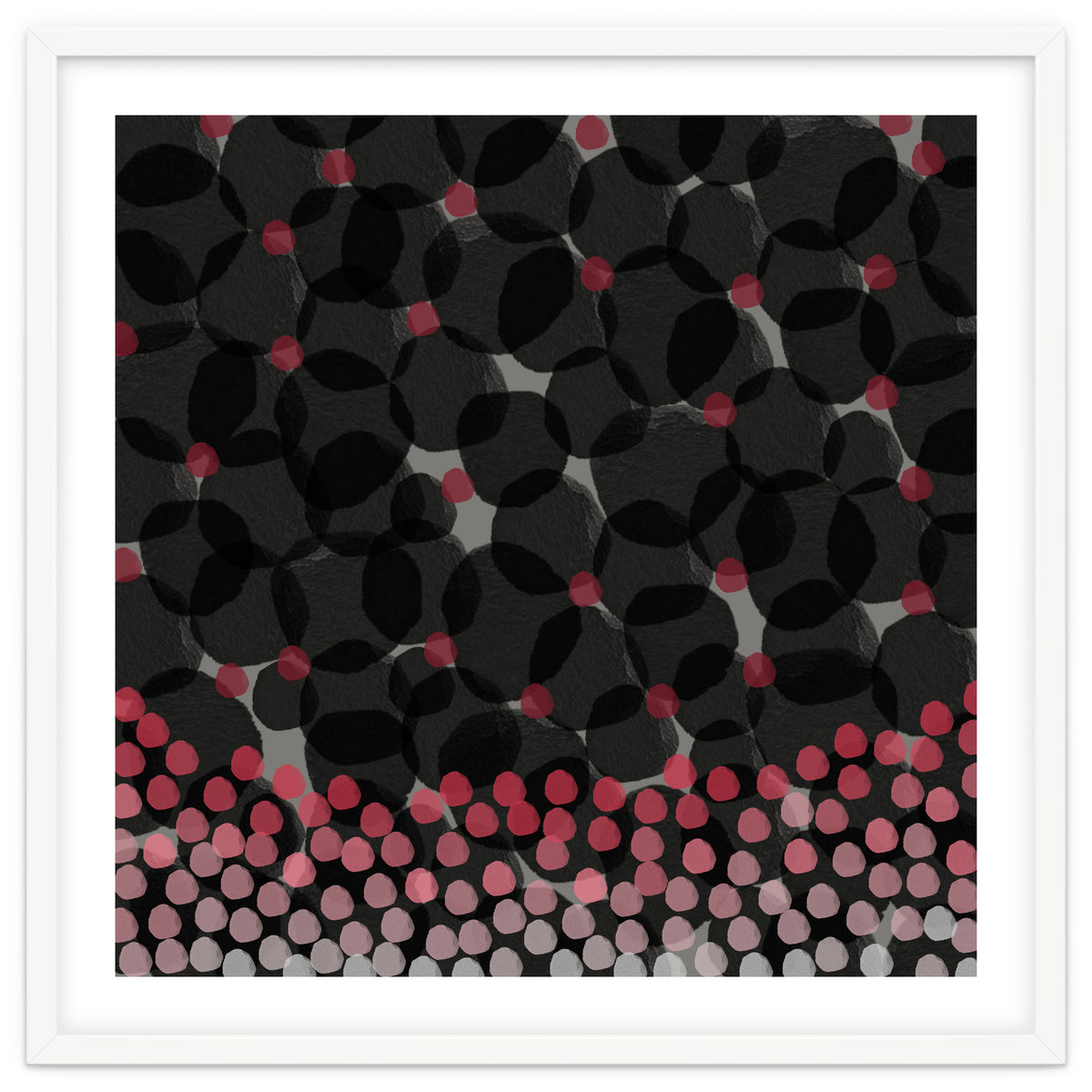 Dark Watercolor Florals