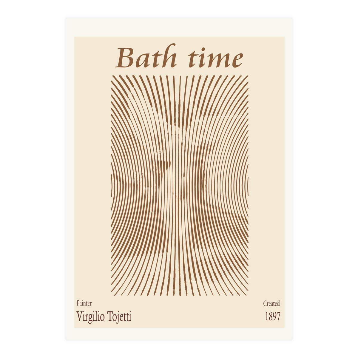 Bath Time (1897) – Virgilio Tojetti (italian, 1851 1901) (Print Only)