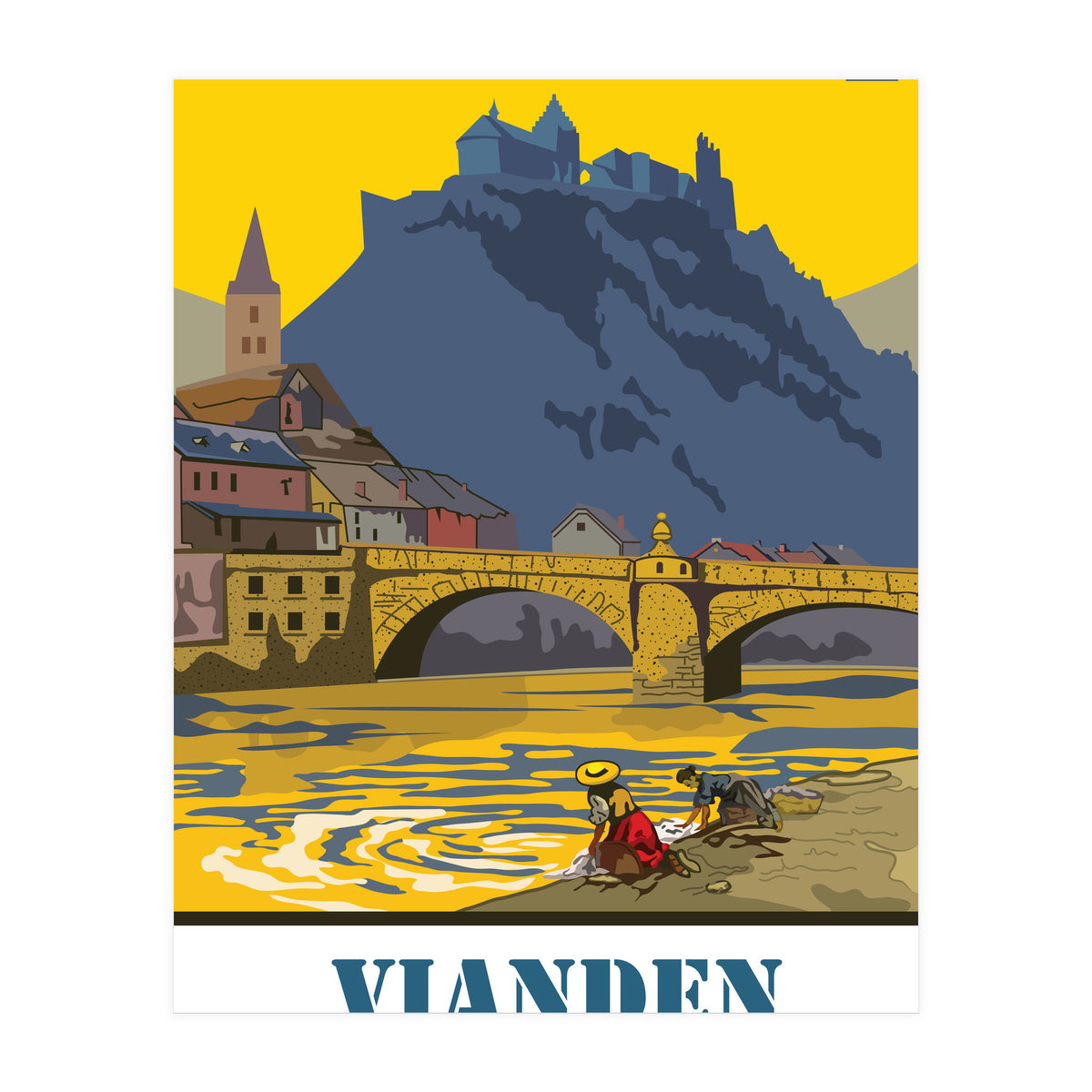 Vianden Luxembourg (Print Only)