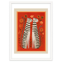 Striped Cat Pair